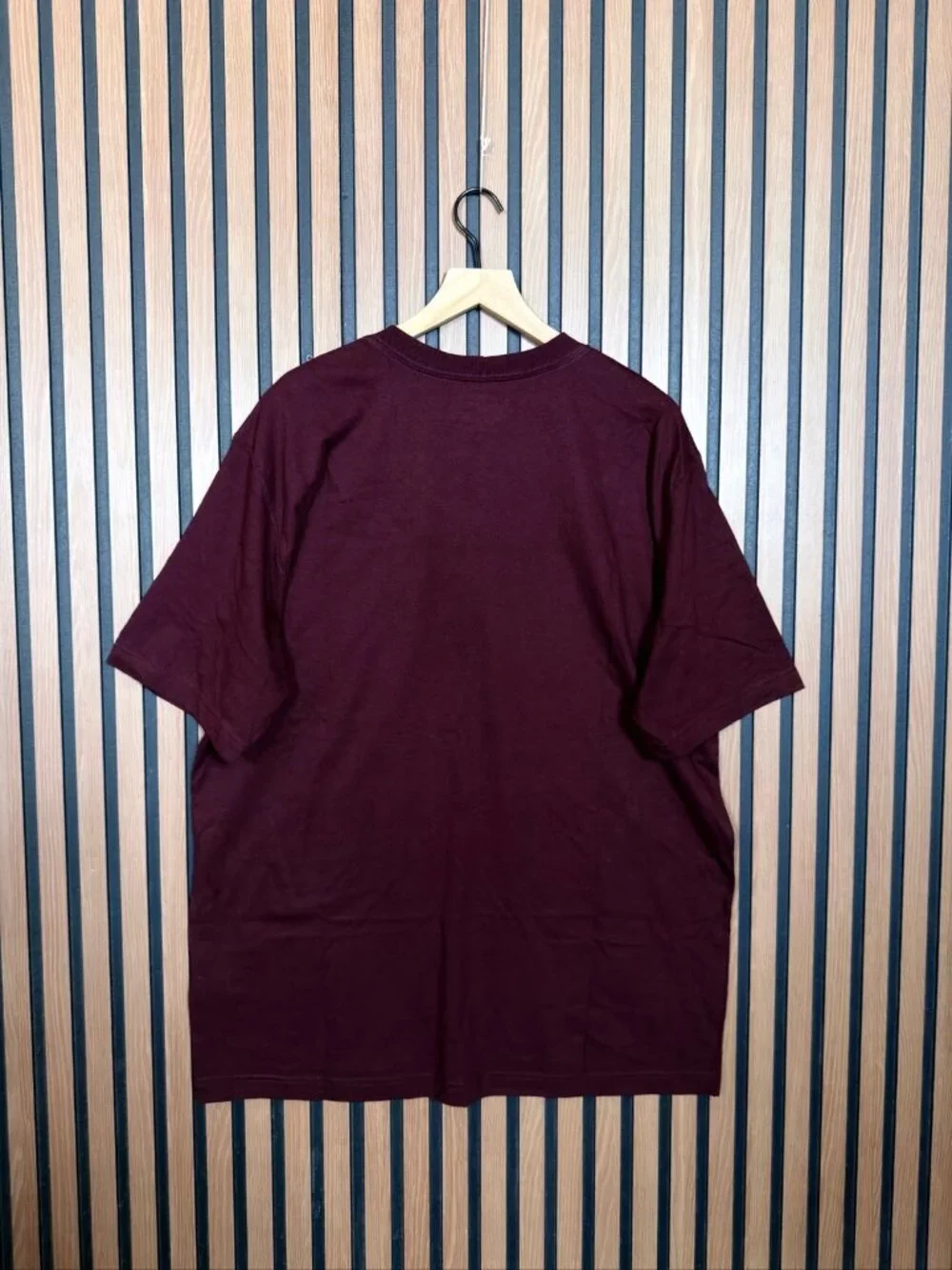 Carhartt T Shirt Large Mens Burgundy Loose Fit Short Sleeve Pocket Tee